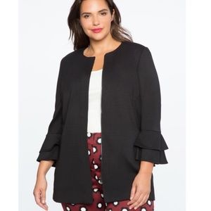 Eloquii Ruffle Blazer